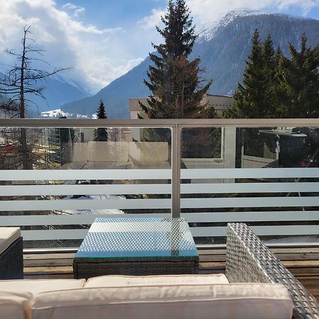 Ferienwohnung Parsenn Peaks Panorama Davos Exterior foto