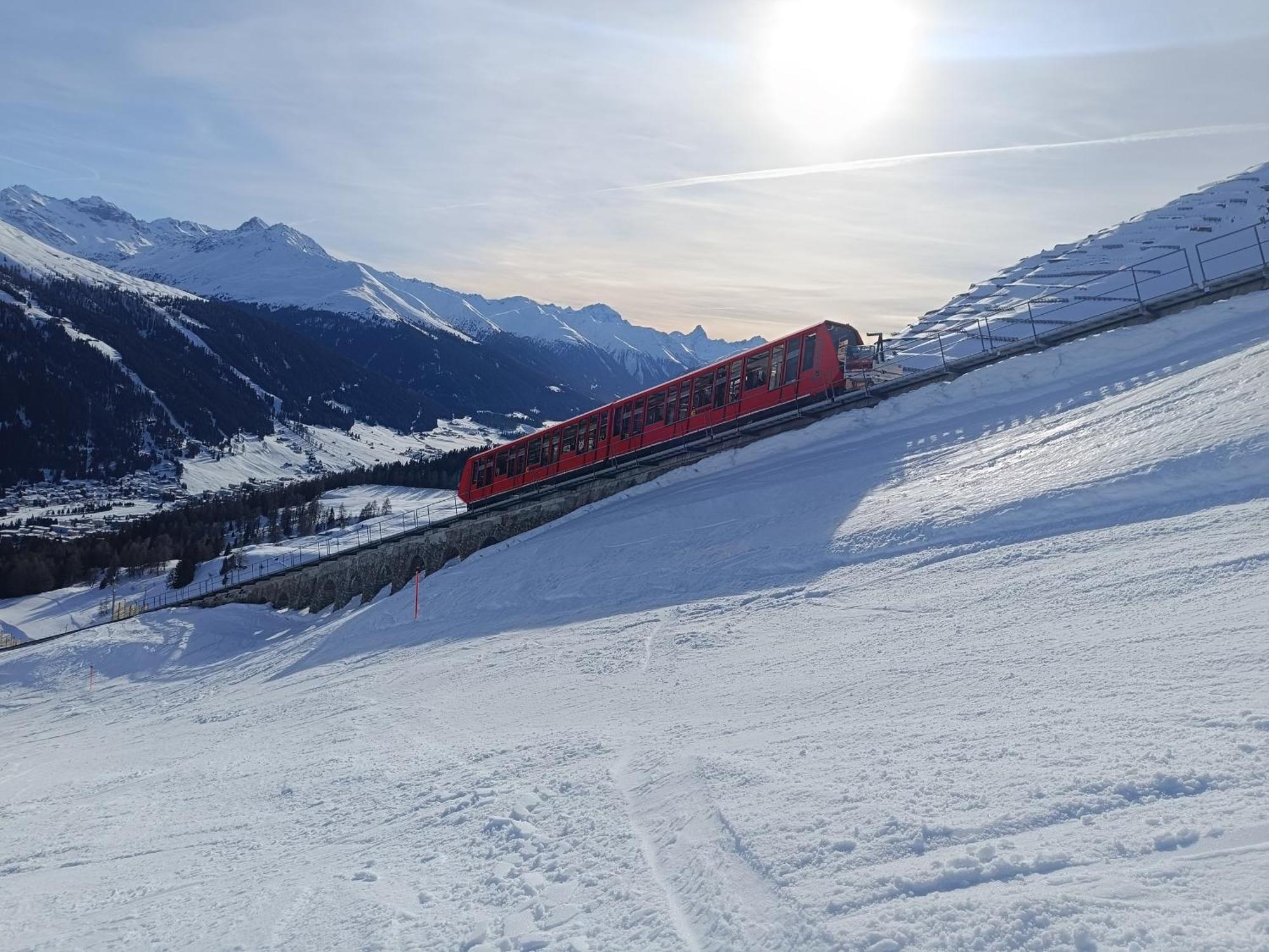 Ferienwohnung Parsenn Peaks Panorama Davos Exterior foto