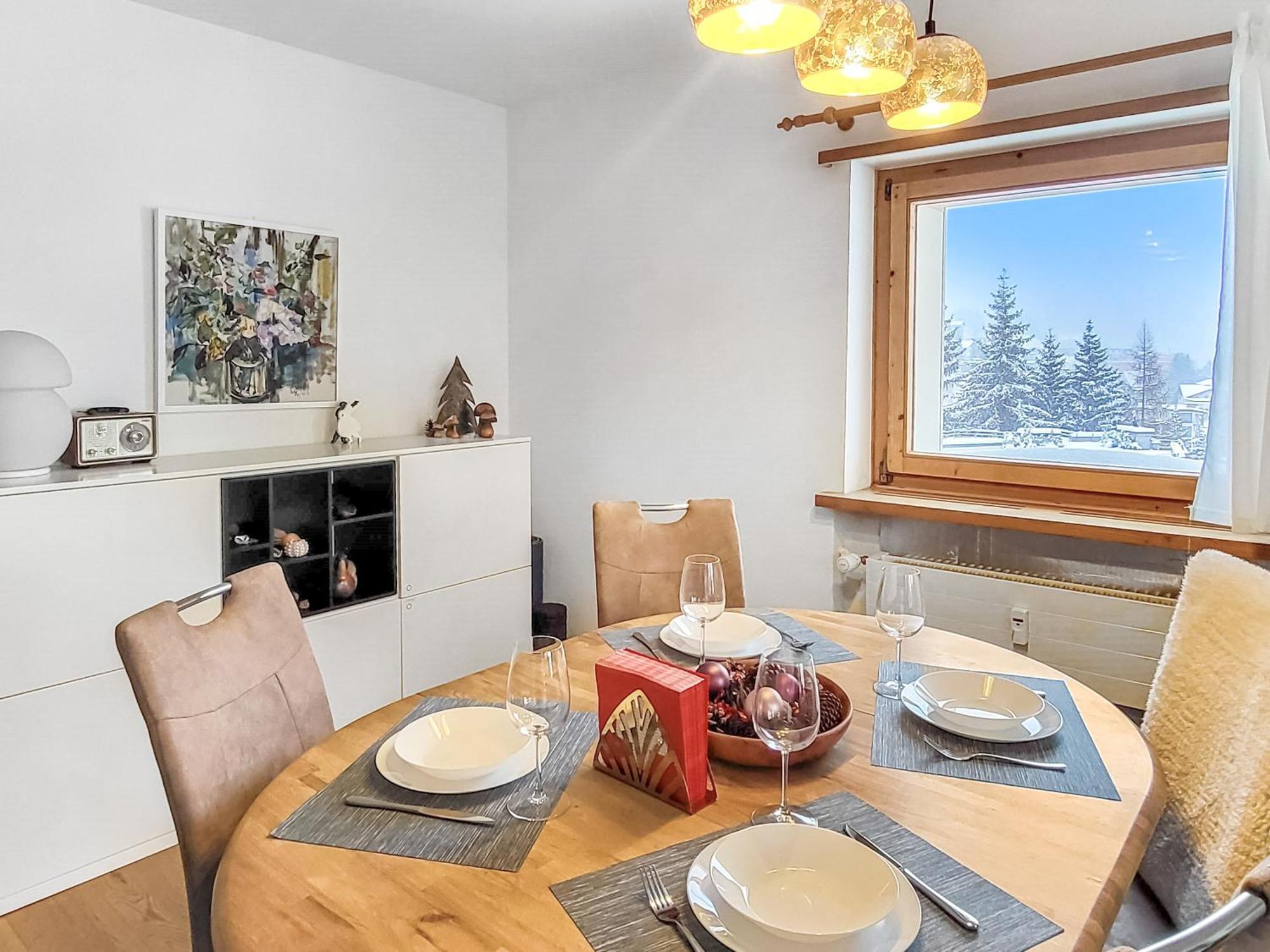 Ferienwohnung Parsenn Peaks Panorama Davos Exterior foto